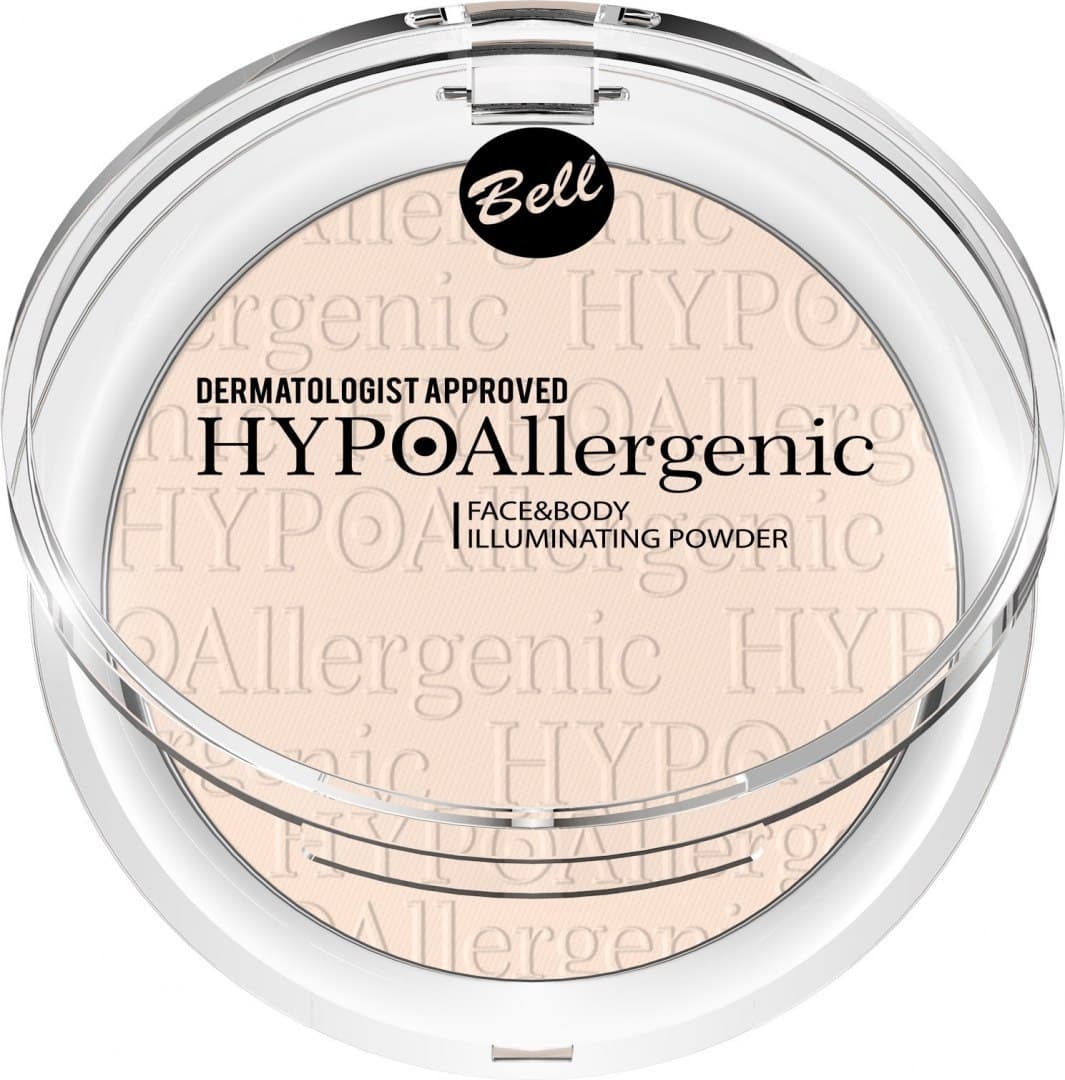

Bell Hypoallergenic Puder rozświetlający do twarzy i ciała nr 01 6g