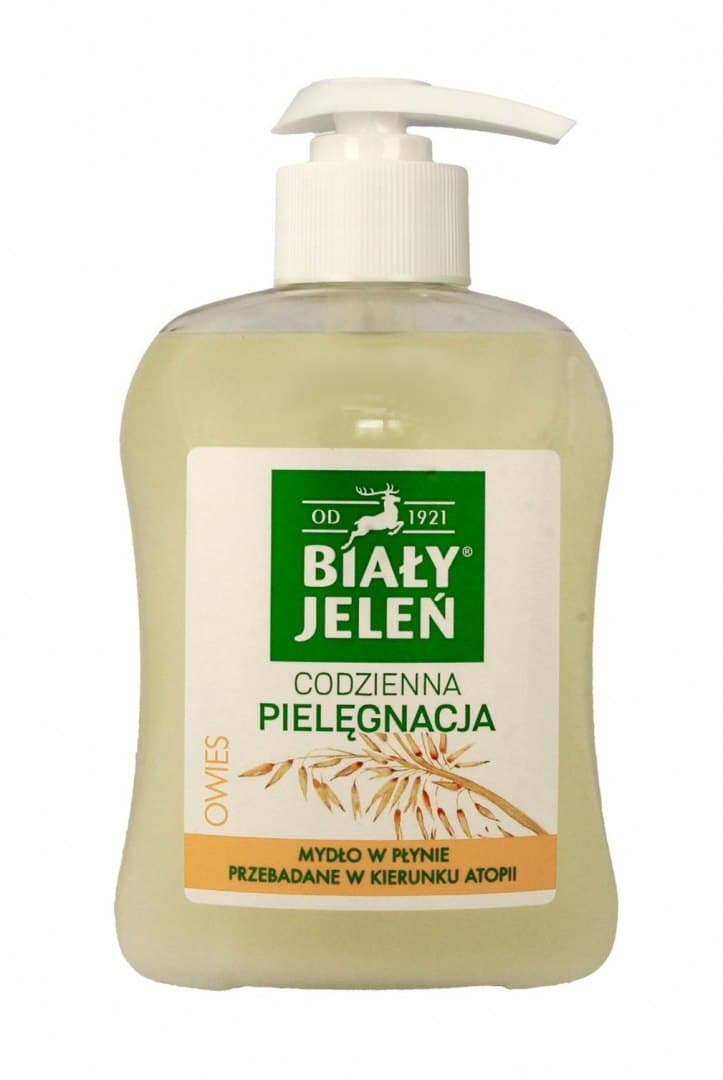 

Biały Jeleń Codzienna Pielęgnacja Mydło w płynie Owies 300ml