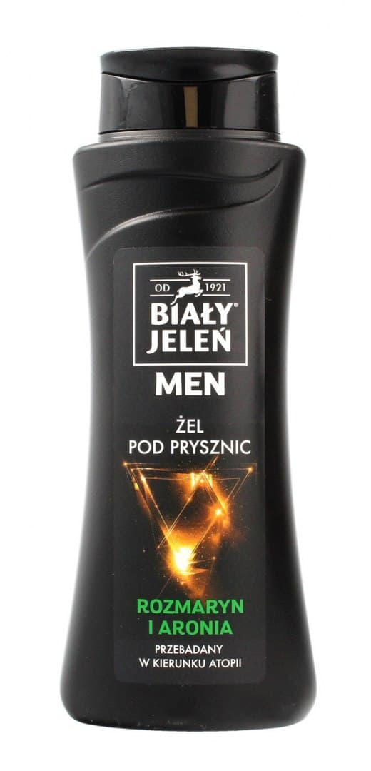 

Biały Jeleń Men Żel pod prysznic Rozmaryn i Aronia 300ml