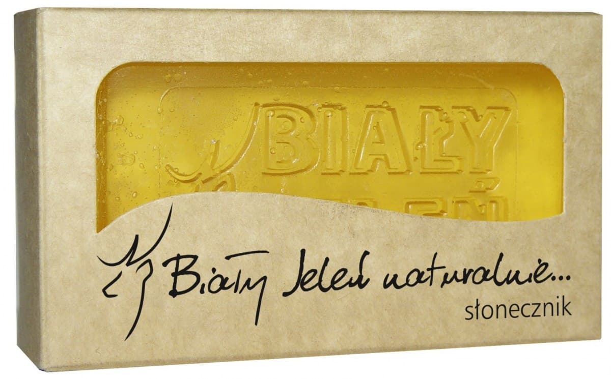 

Biały Jeleń Mydło hipoalergiczne glicerynowe Słonecznik 100g