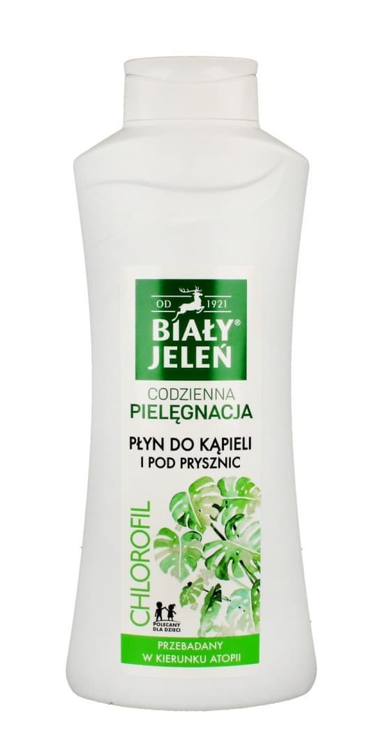 

Biały Jeleń Płyn do kąpieli hipoalergiczny z chlorofilem i pantenolem