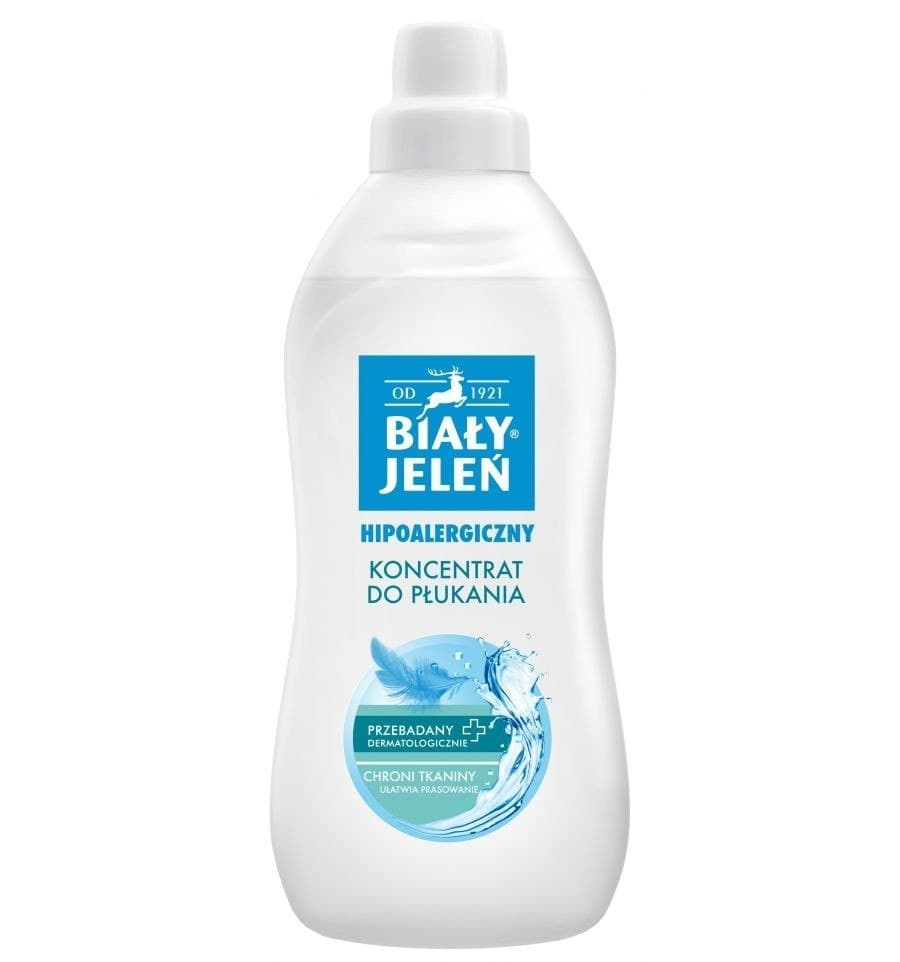 

Biały Jeleń Płyn do płukania tkanin hipoalergiczny koncentrat 1000ml