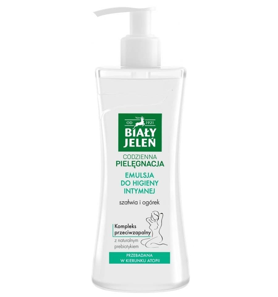 

Biały Jeleń Premium Emulsja do higieny intymnej szałwia i ogórek 265ml