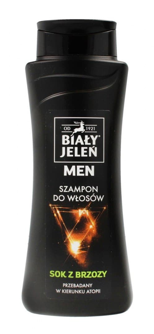 

Biały Jeleń Szampon hipoalergiczny Men z sokiem z brzozy 300ml