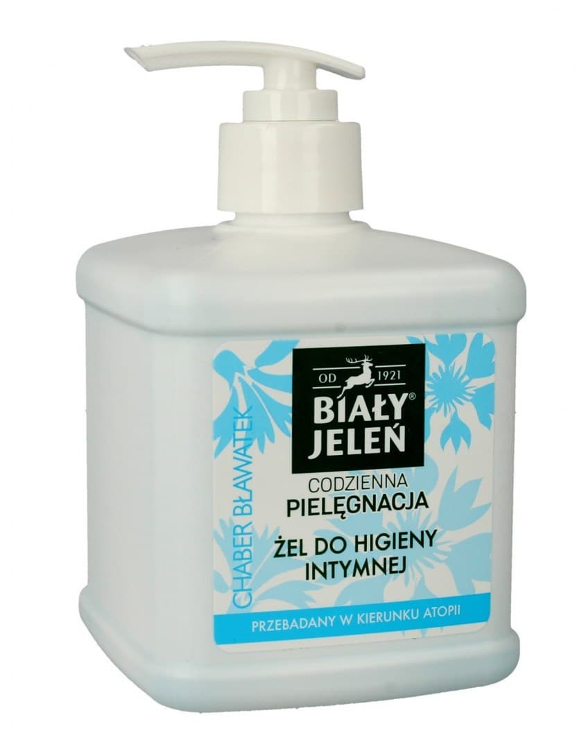 

Biały Jeleń Żel do higieny intymnej hipoalergiczny Chaber Bławatek 500ml
