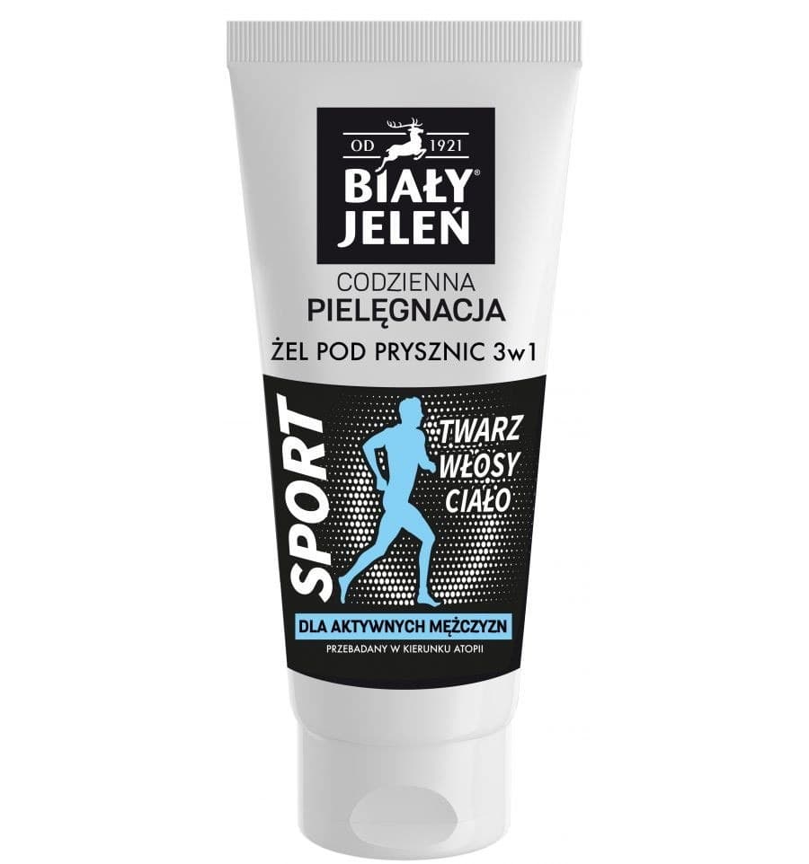

Biały Jeleń Żel pod prysznic hipoalergiczny mężczyzn 3w1