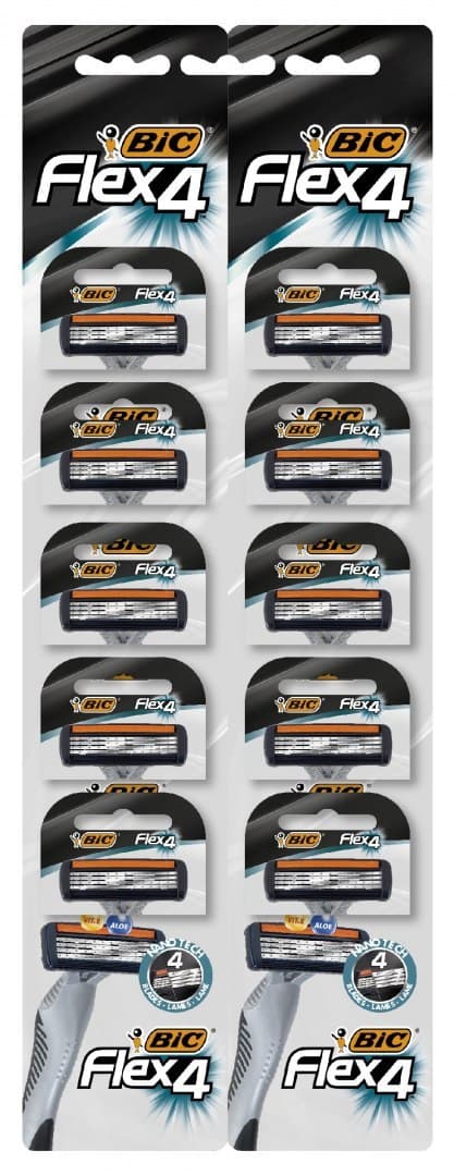 

Bic Maszynka do golenia BIC Flex4 1op.-10szt