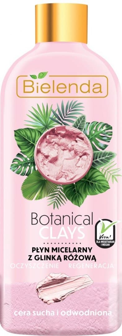 

Bielenda Botanical Clays Różowa Glinka Płyn micelarny do twarzy 500ml