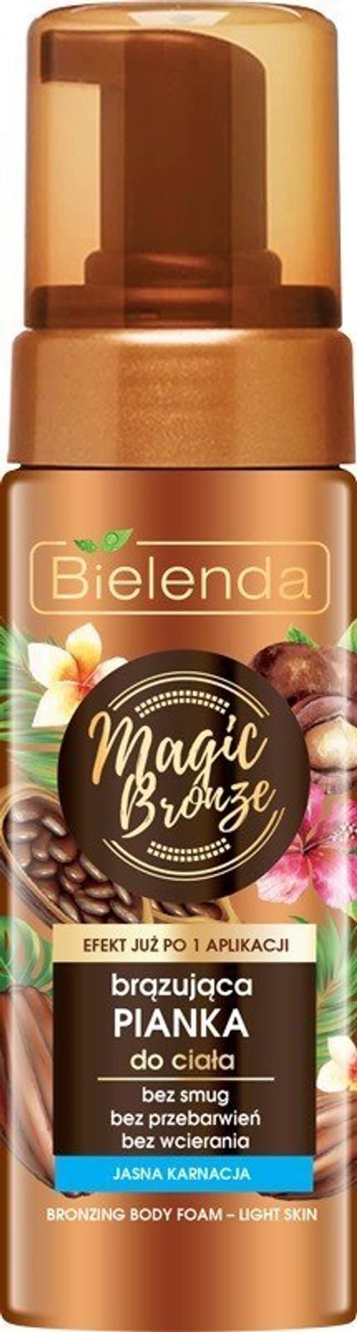 

Bielenda Magic Bronze Brązująca Pianka do ciała - jasna karnacja 150ml