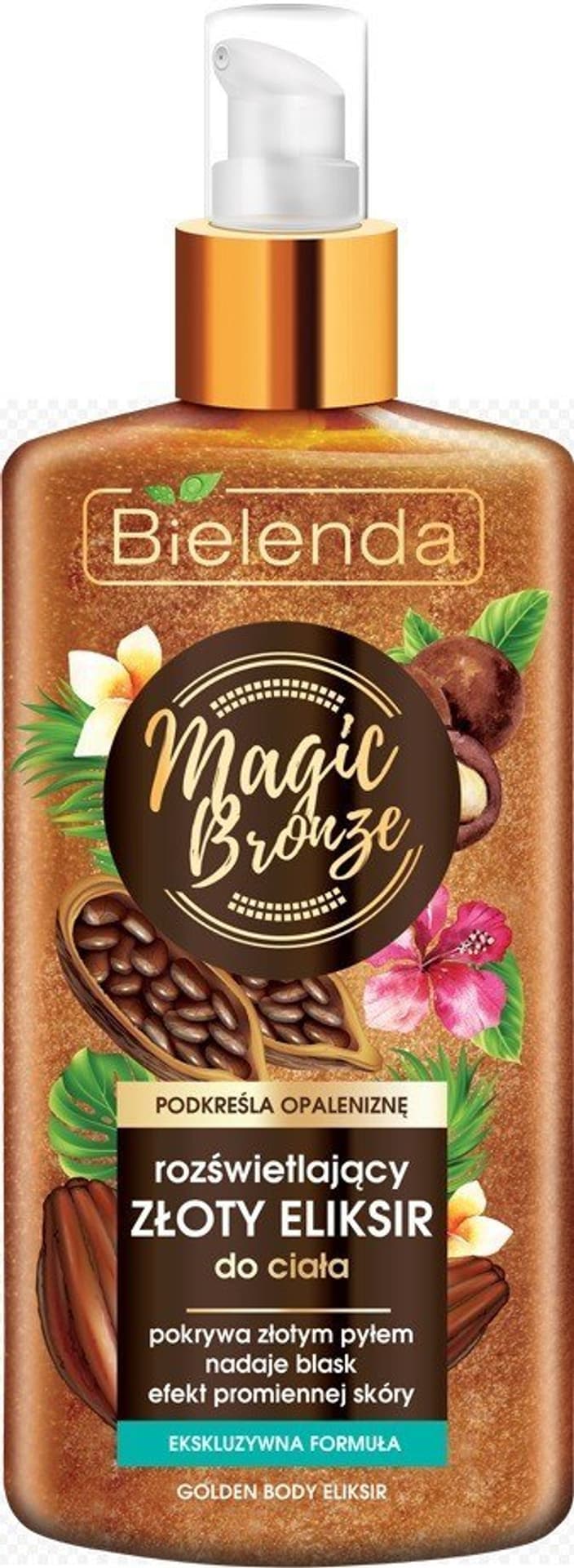 

Bielenda Magic Bronze Rozświetlający Złoty Eliksir do ciała 150ml