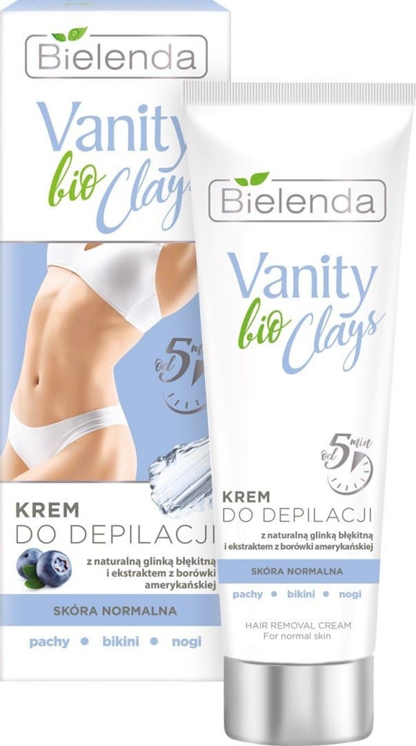 

Bielenda Vanity bio Clays Krem do depilacji z niebieską glinką - skóra normalna 100ml