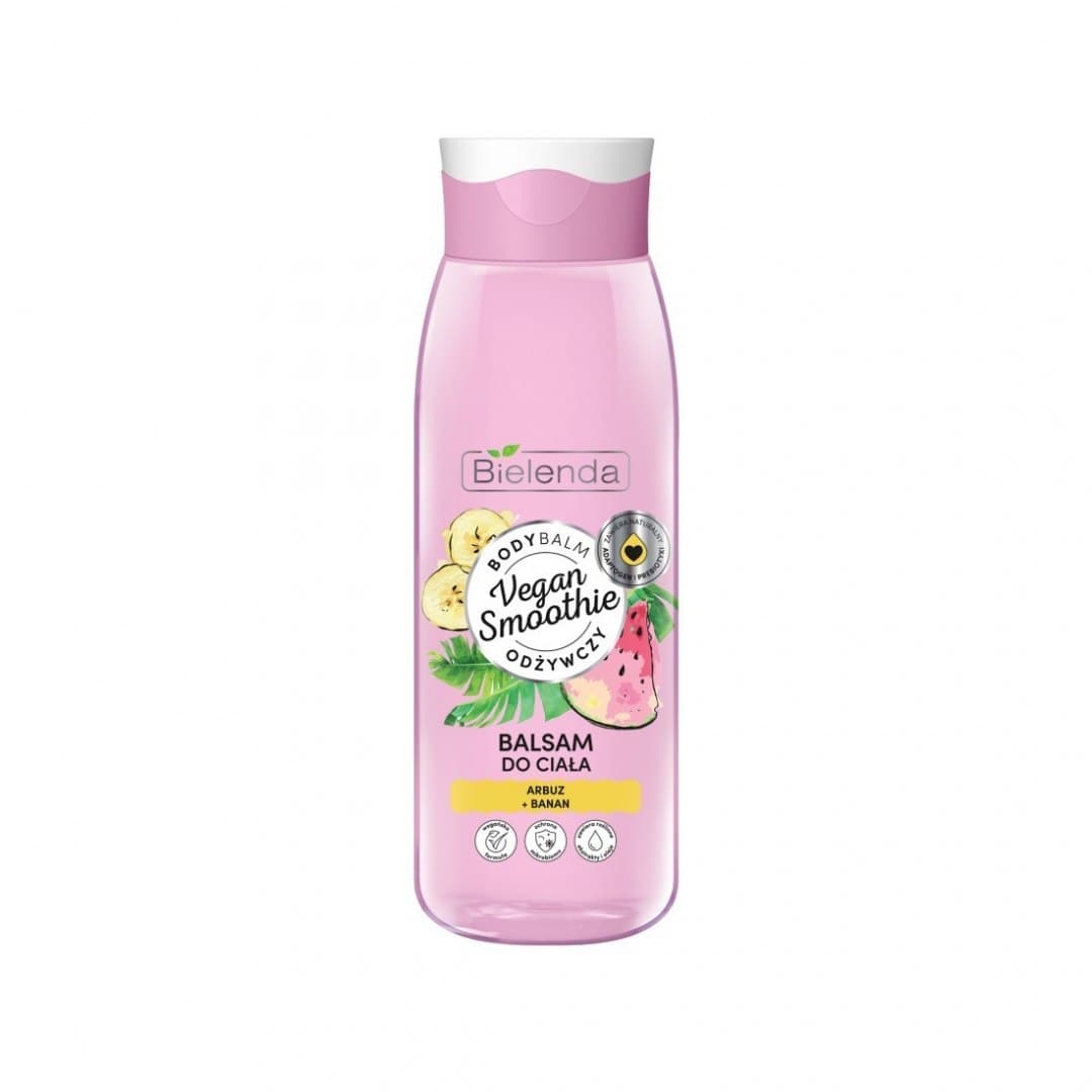 

Bielenda Vegan Smoothie Balsam do ciała odżywczy Arbuz i Banan 400ml