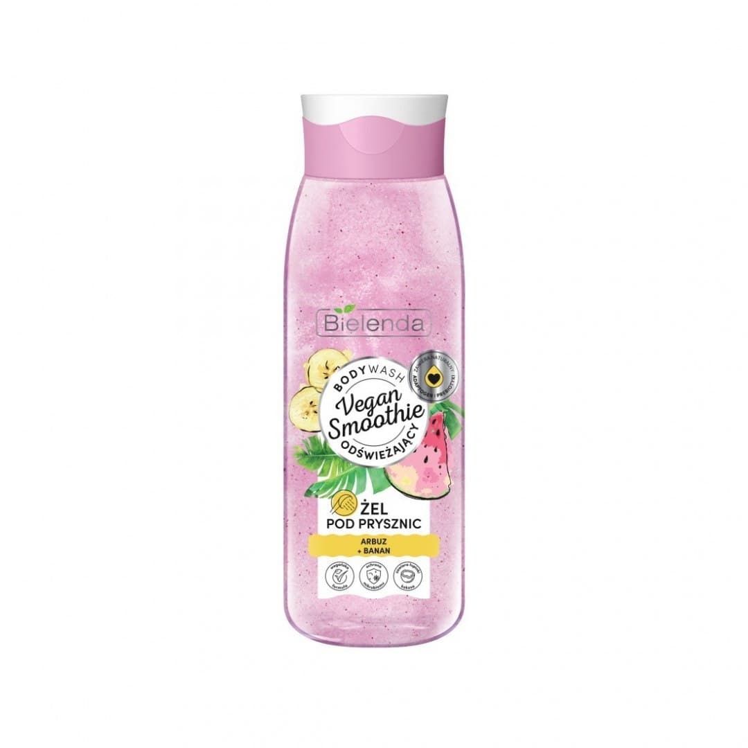 

Bielenda Vegan Smoothie Żel pod prysznic odświeżający Arbuz i Banan