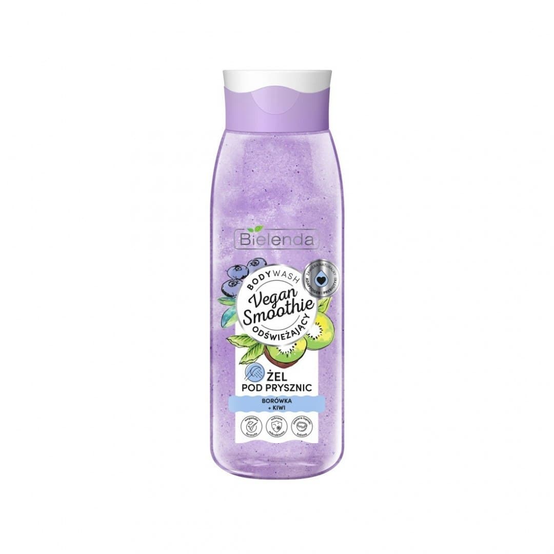 

Bielenda Vegan Smoothie Żel pod prysznic odświeżający Borówka i Kiwi 400g
