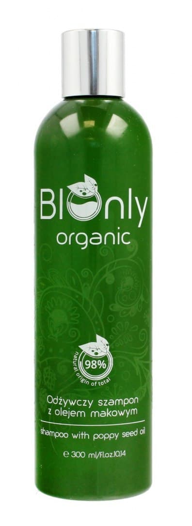 

BIOnly Organic Szampon do włosów odżywczy z olejem makowym 300ml