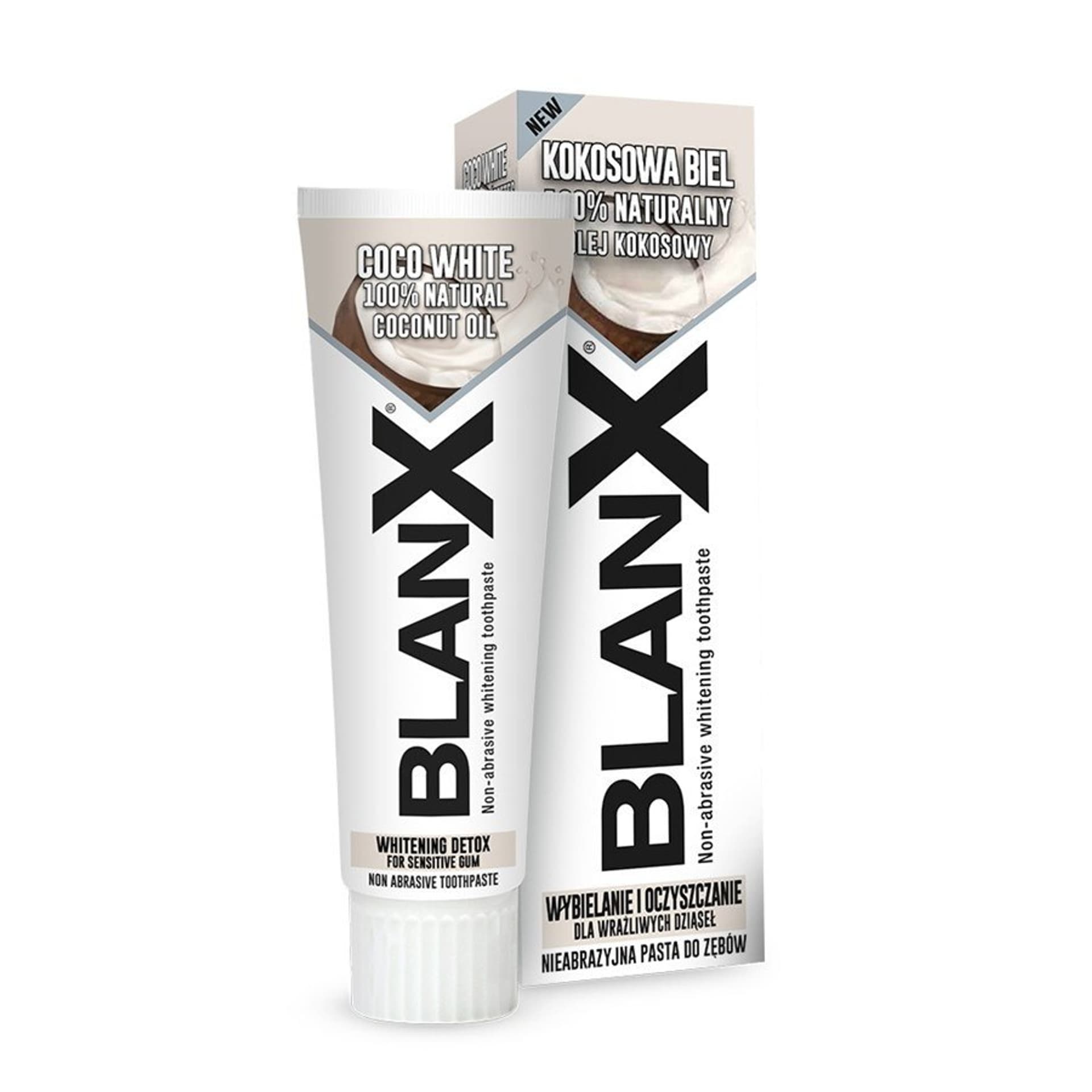 

Blanx Pasta do zębów wybielająca Kokosowa Biel 75ml