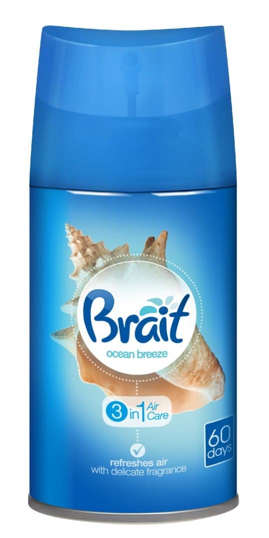 

Brait Air Care 3in1 Odświeżacz automatyczny - zapas Ocean Breeze 250ml