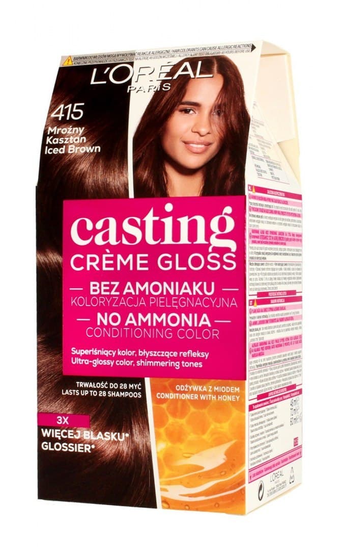 

Casting Creme Gloss Krem koloryzujący nr 415 Mroźny Kasztan 1op.