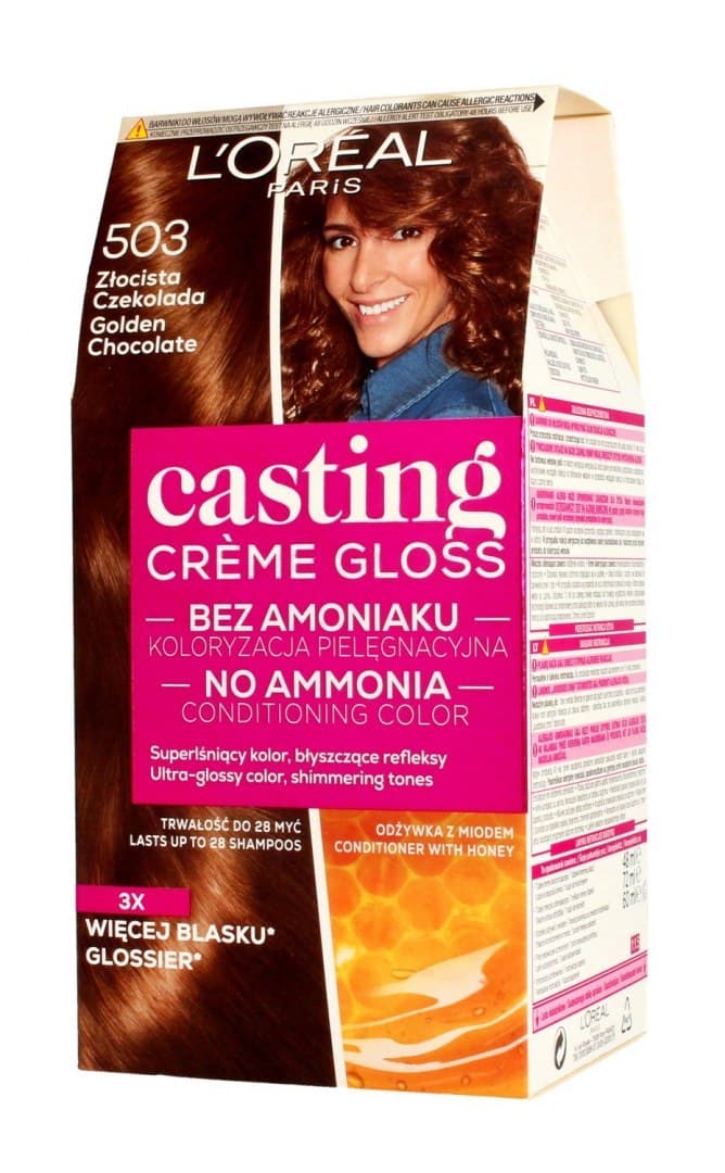 

Casting Creme Gloss Krem koloryzujący nr 503 Czekoladowe Toffi 1op.