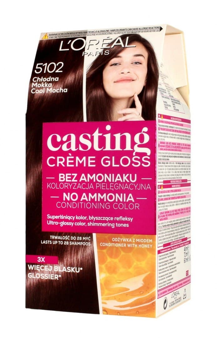 

Casting Creme Gloss Krem koloryzujący nr 5102 Chłodna Mokka 1op.