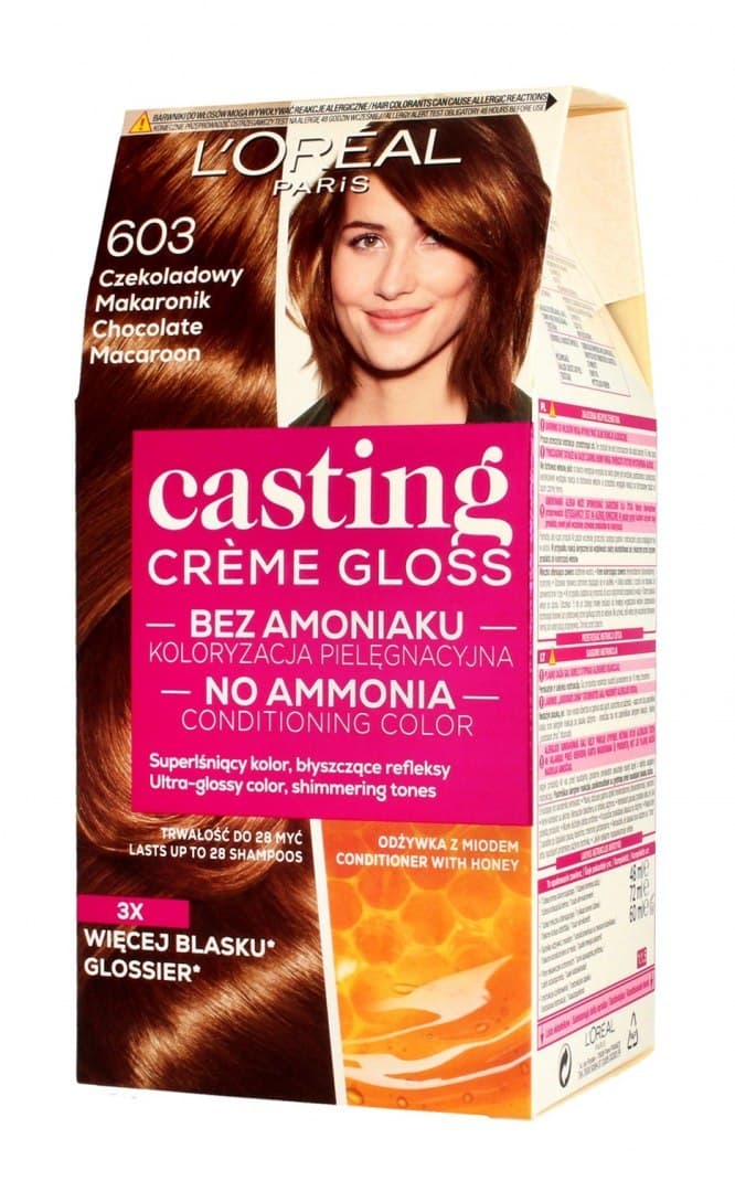 

Casting Creme Gloss Krem koloryzujący nr 603 Czekoladowy Nugat 1op.