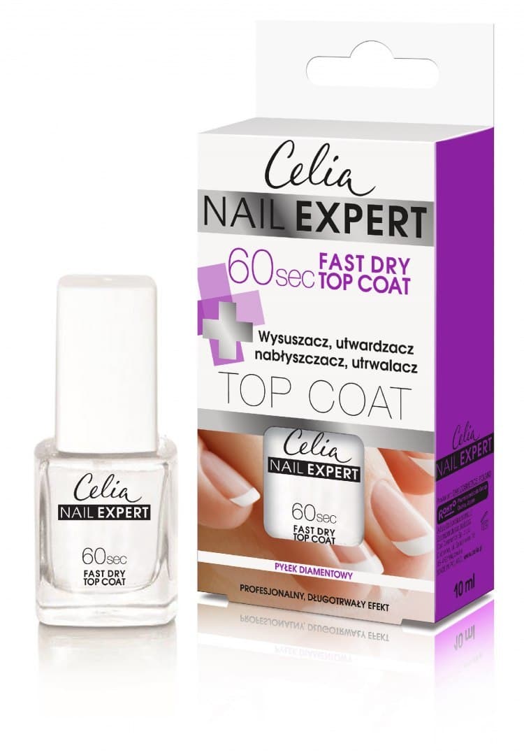 

Celia Nail Expert Top Coat 60s Fast Dry 10ml