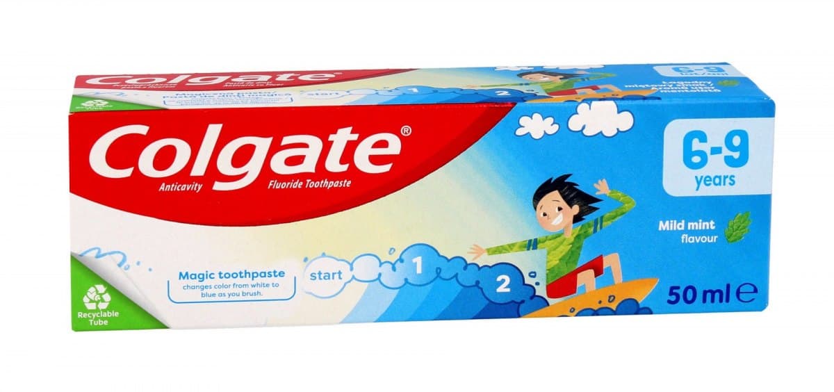 

Colgate Pasta do zębów dla dzieci Łagodna Mięta (6-9 lat) 50ml