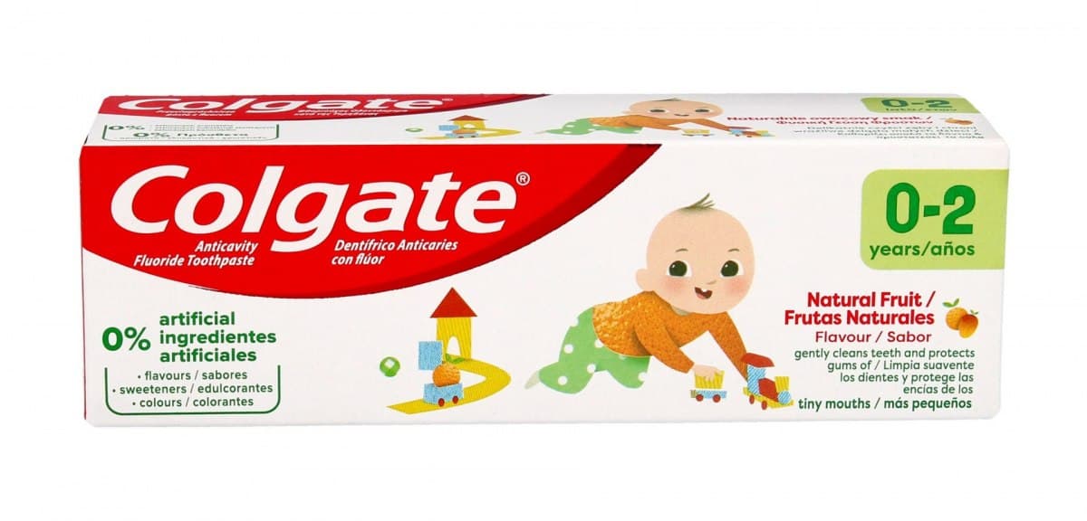 

Colgate Pasta do zębów dla dzieci Naturalnie Owocowy Smak (0-2 lat) 50ml