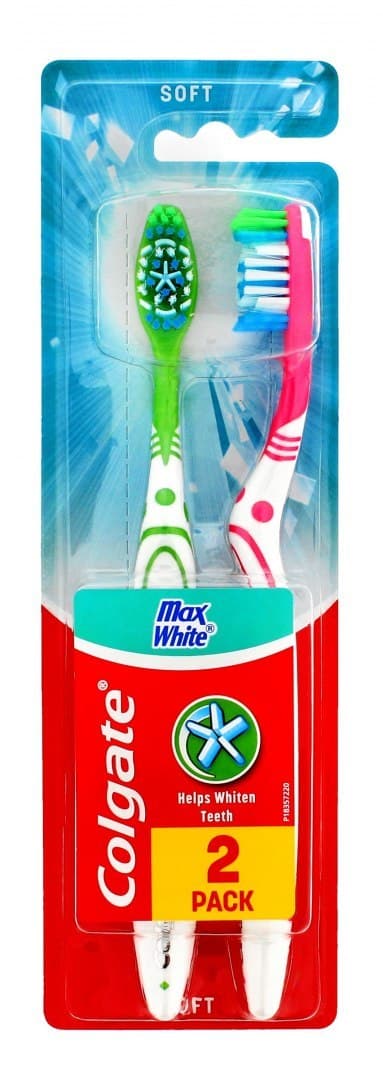 

Colgate Szczoteczka Max White Miękka 1+1gratis