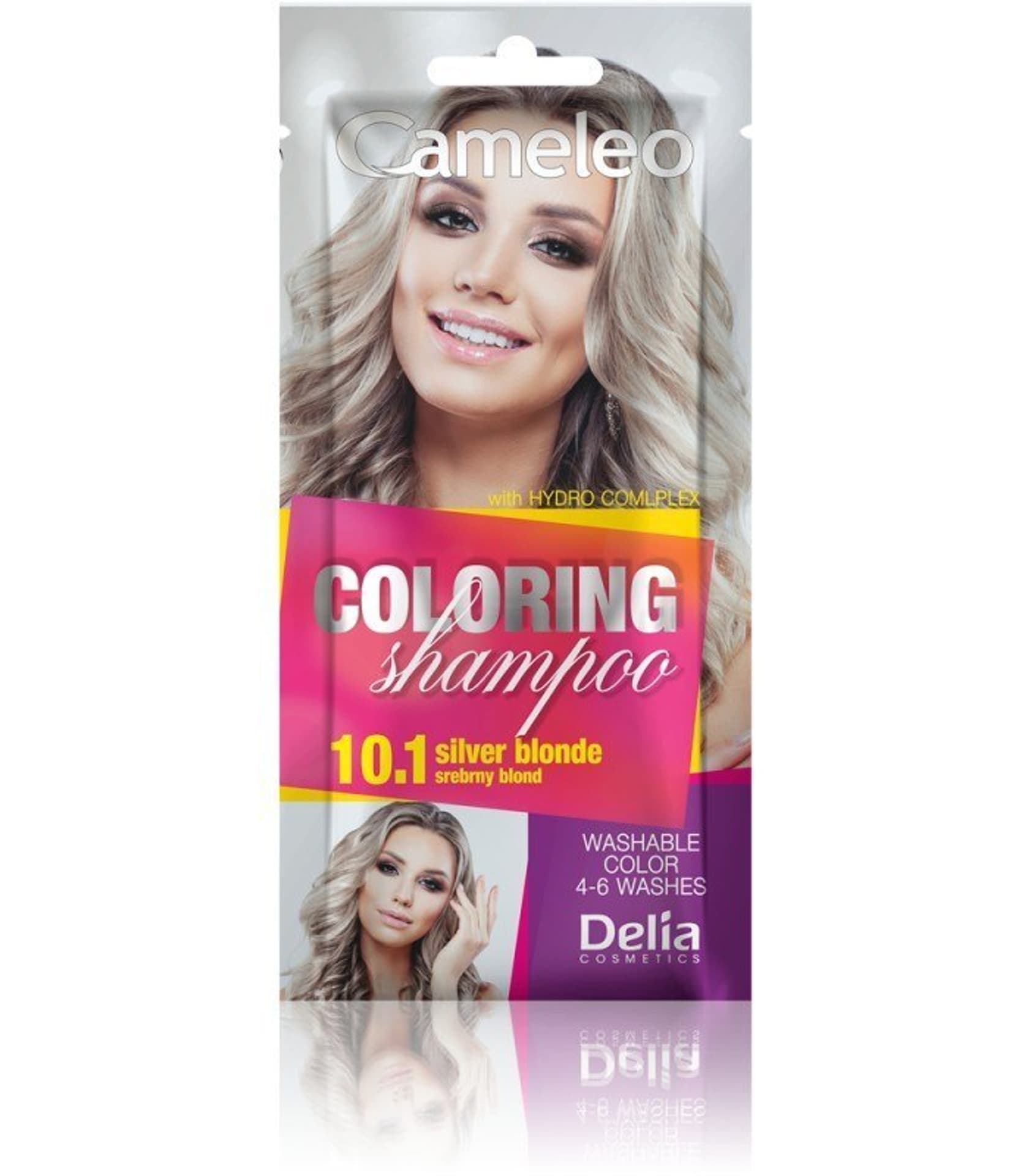 

Delia Cosmetics Cameleo Szampon koloryzujący 10.1 srebrny blond