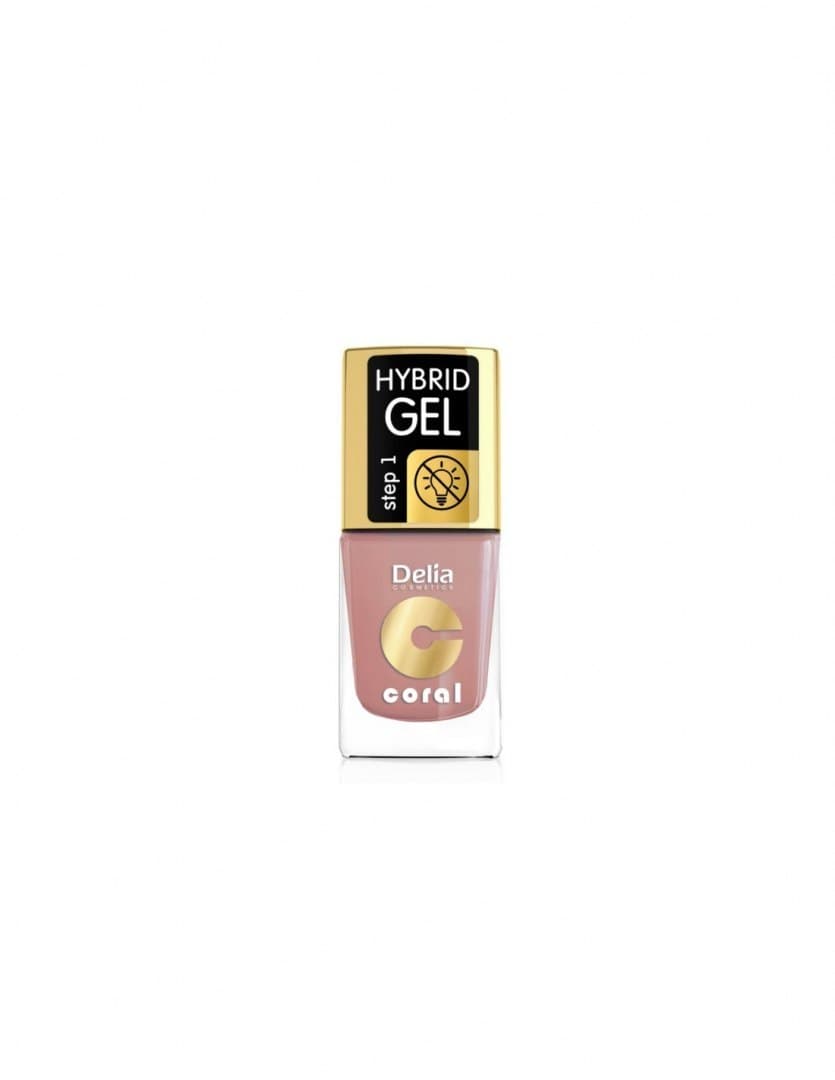 

Delia Cosmetics Coral Hybrid Gel Emalia do paznokci nr 43 mocha 11ml