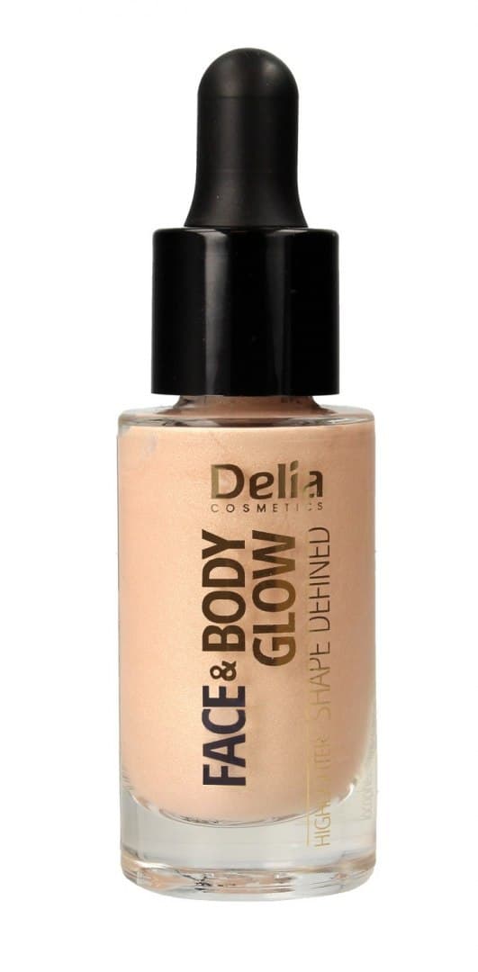 

Delia Cosmetics Shape Defined Face & Body Glow Rozświetlacz do twarzy i ciała 15mll
