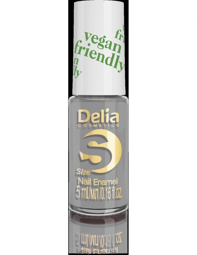 

Delia Cosmetics Vegan Friendly Emalia do paznokci Size S nr 229 MR Grey 5ml