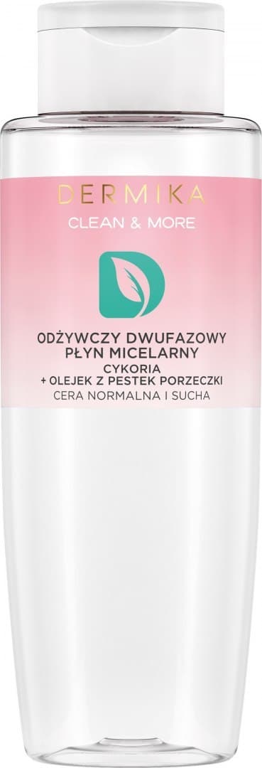 

Dermika Clean & More Odżywczy Dwufazowy Płyn micelarny - cera normalna i sucha 400ml