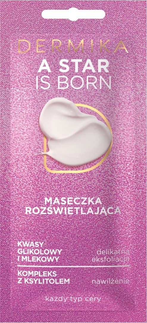 

Dermika Maseczki Piękności Maseczka rozświetlająca A Star Is Born 10ml