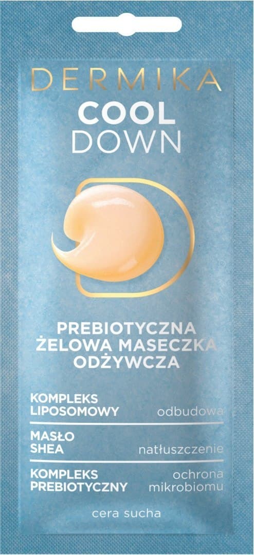 

Dermika Maseczki Piękności Prebiotyczna Żelowa Maseczka odżywcza Cool Down 10ml