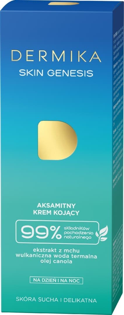 

Dermika Skin Genesis Aksamitny Krem kojący na dzień i noc - cera sucha i delikatna 50ml
