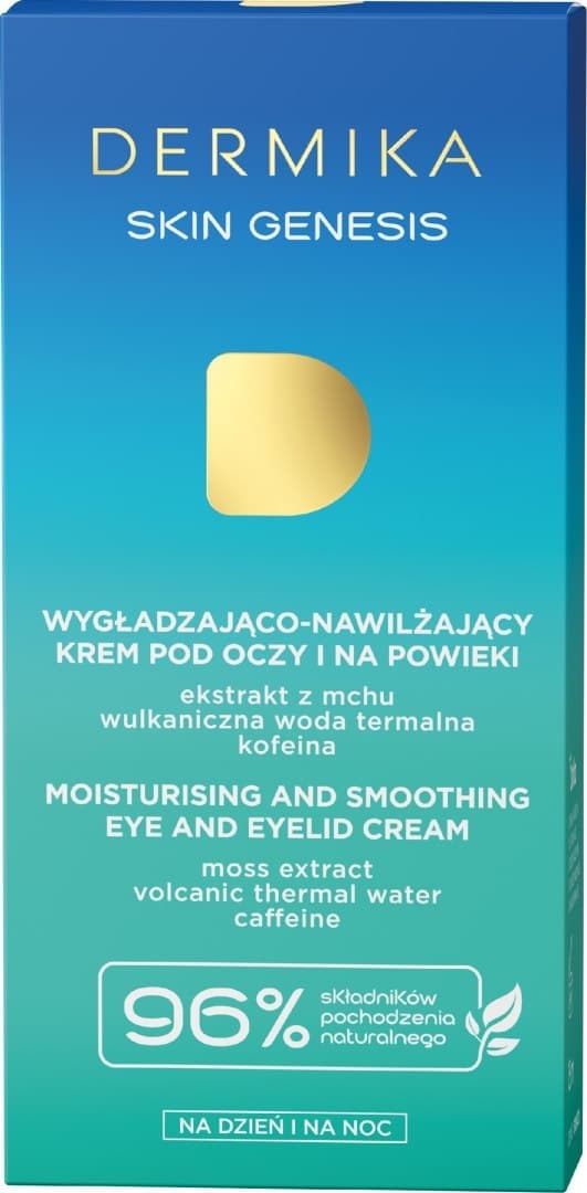 

Dermika Skin Genesis Wygładzająco Nawilżający Krem pod oczy i na powieki 15ml