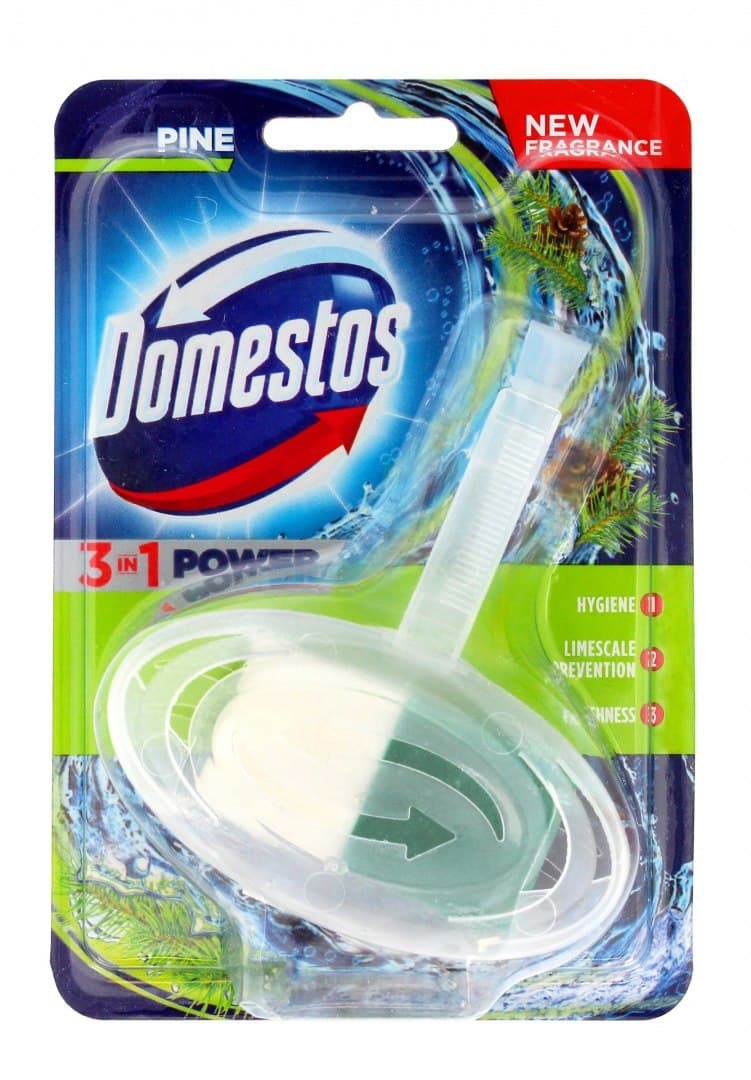

DOMESTOS 3w1 Kostka zapachowa do toalet Leśny 40g