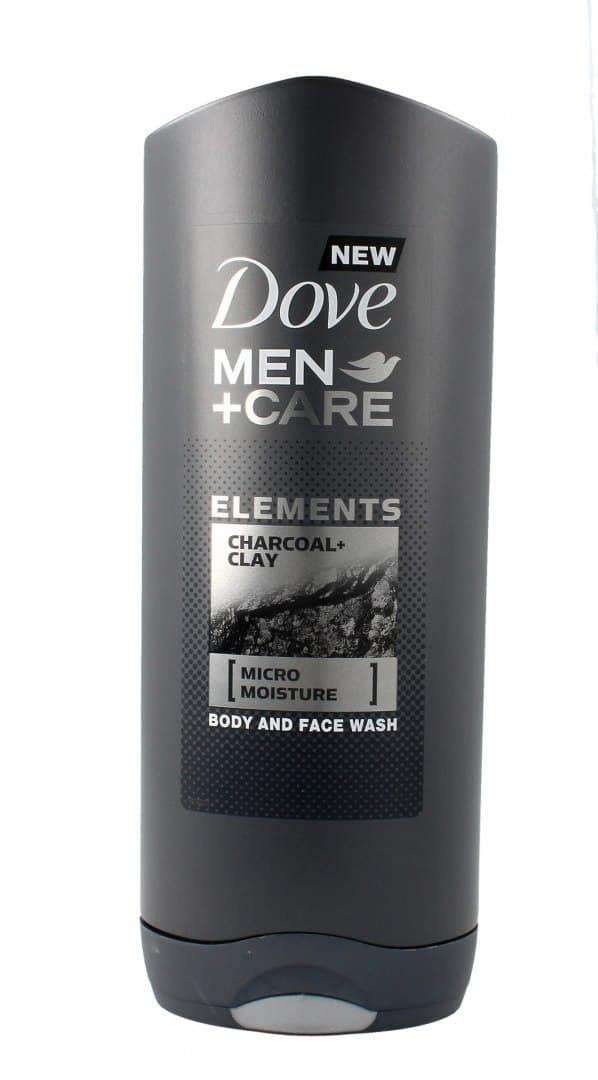 

Dove Men+Care Żel do mycia twarzy i ciała Charcoal+Clay 400ml