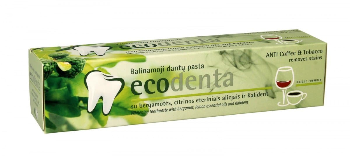 

Ecodenta Pasta do zębów Wybielająca z Bergamotką 100ml