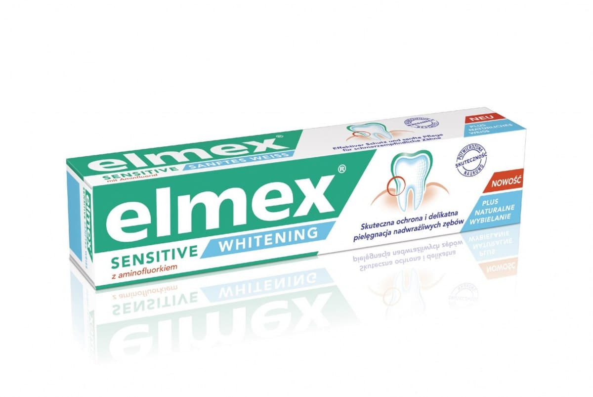 

Elmex Sensitive Whitening Pasta do zębów wybielająca 75ml