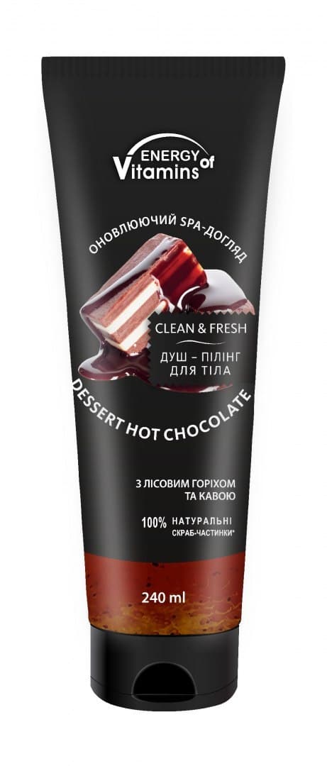 

ENERGY OF VITAMINS Peeling-żel do ciała Dessert Hot Chocolate 240ml