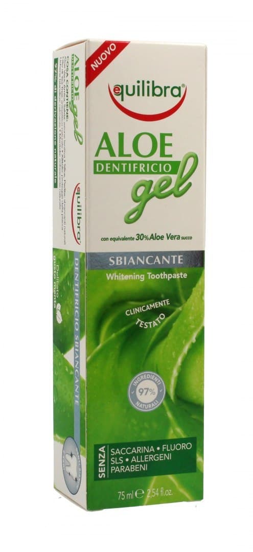 

Equilibra Aloe Gel Pasta do zębów wybielająca 30% aloesu 75ml