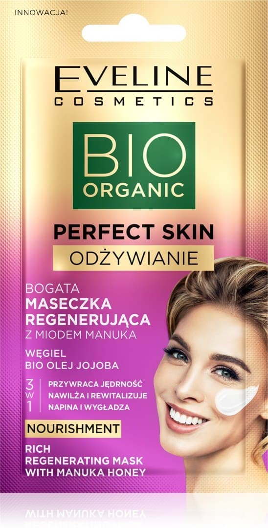 

Eveline Perfect Skin Maseczka Regenerująca z Miodem Manuka