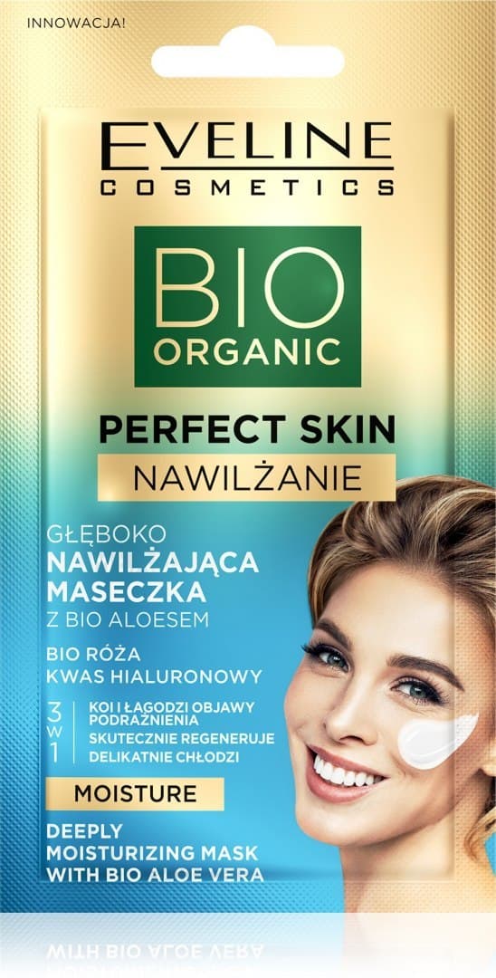 

Eveline Perfect Skin Maseczka Nawilżająca z Bio Aloesem