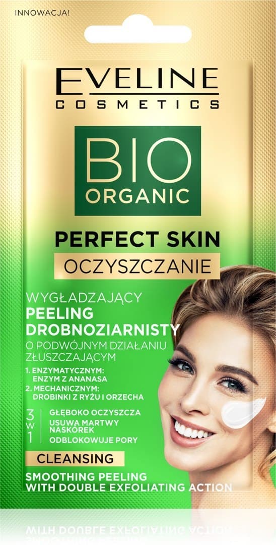 

Eveline Perfect Skin Peeling Wygładzający Drobnoziarnisty