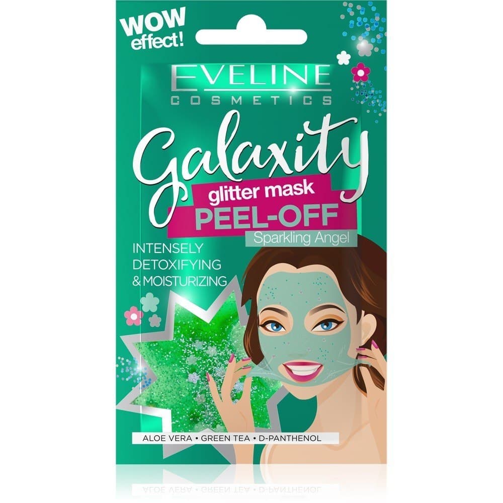 

Eveline Galaxity Glitter Mask Maseczka do twarzy detoksykująco - nawilżająca Sparkling Angel 10g