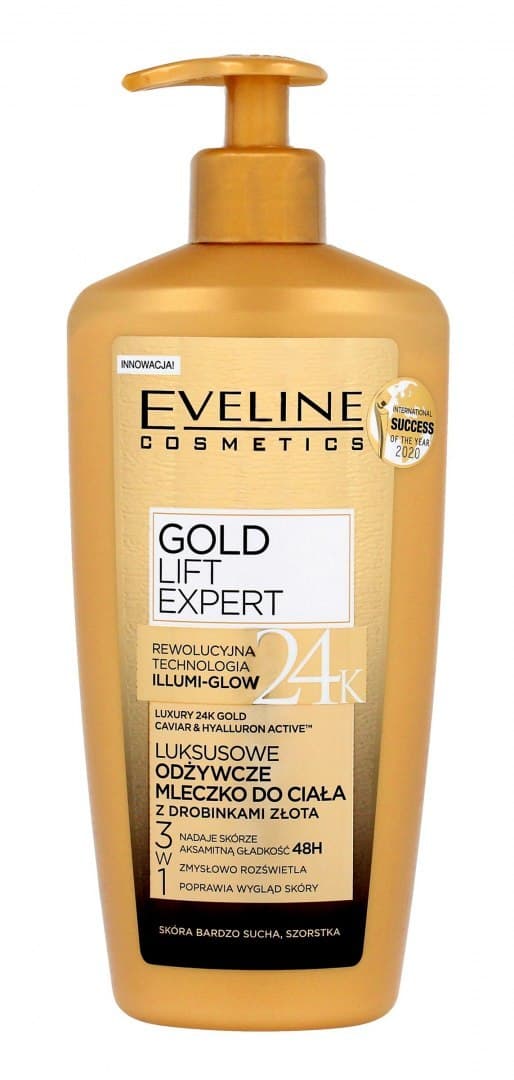 

Eveline Luxury Expert Mleczko do ciała odżywcze 24K Gold 350ml