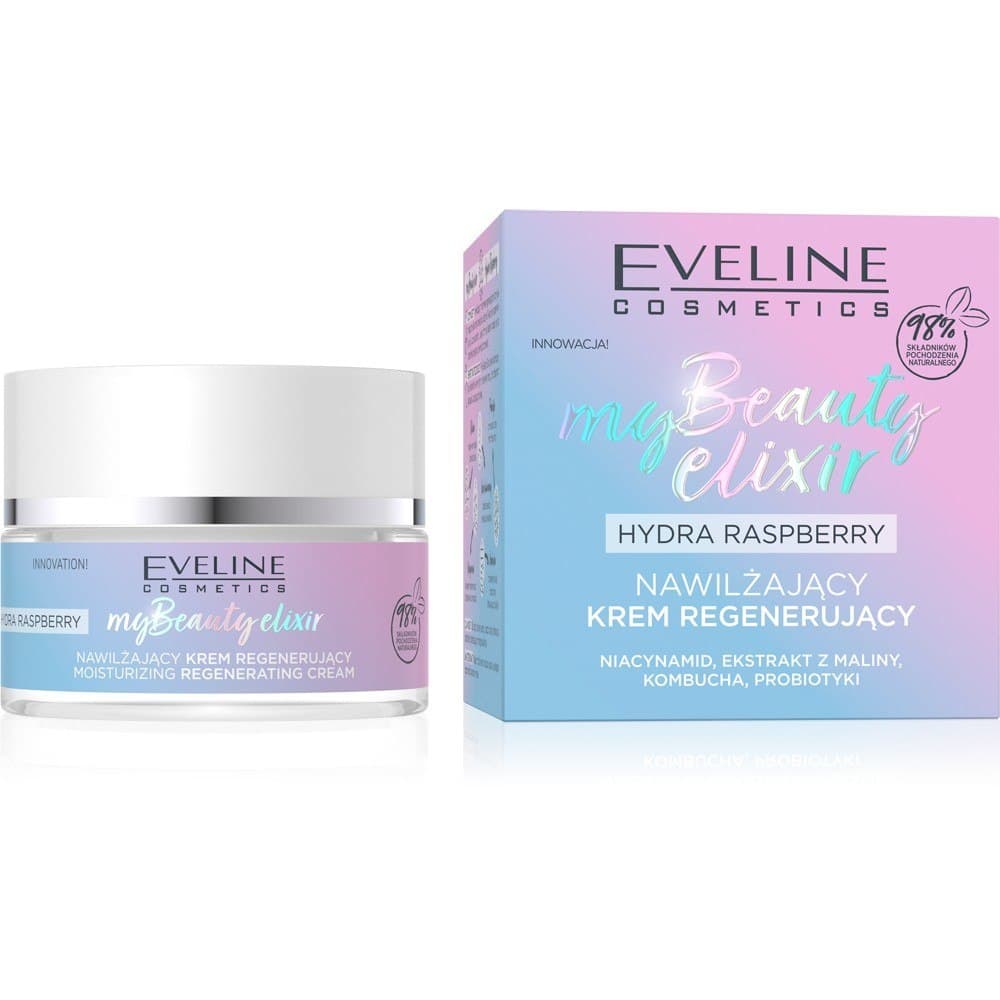 

Eveline My Beauty Elixir Nawilżający Krem regenerujący - cera sucha,bardzo sucha,podrażniona 50ml